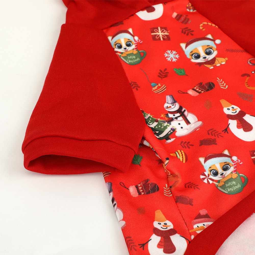 New Arrival Pet Christmas Hoodie For Dogs Festive Holiday Apparel 3