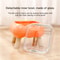 Elevated Cat Feeding Bowl Glass HighLegged Easy To Clean 4