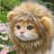 Adjustable Cat and Dog Lion Mane Hairpiece for Humorous Dress-up Play