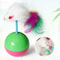 Interactive Plush Mouse Tumbler Ball for Cats Fun Sound Toy, Pet Educational Activity
