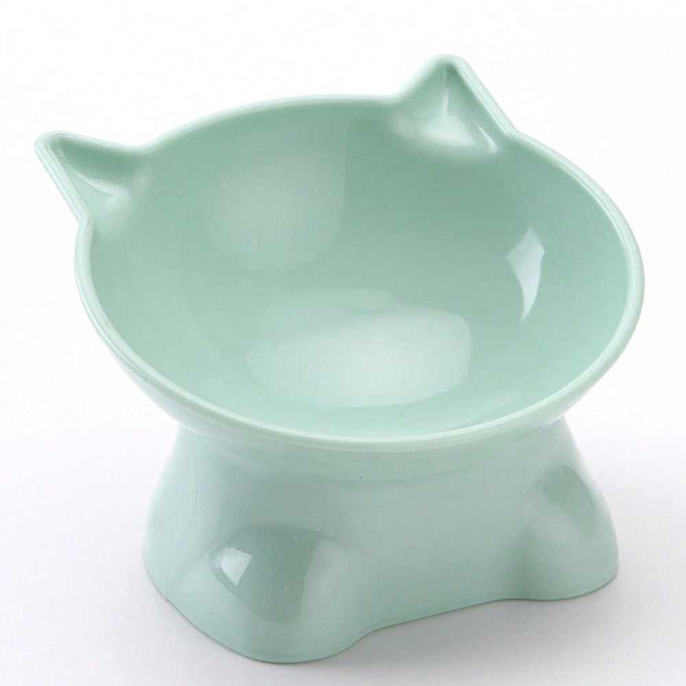 Nordic Style AntiTip Pet Bowl For Cats Cervical Vertebra Protection Plastic Inclined Mouth Design 7