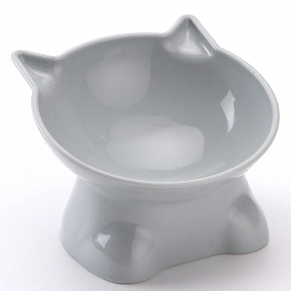 Nordic Style AntiTip Pet Bowl For Cats Cervical Vertebra Protection Plastic Inclined Mouth Design 8
