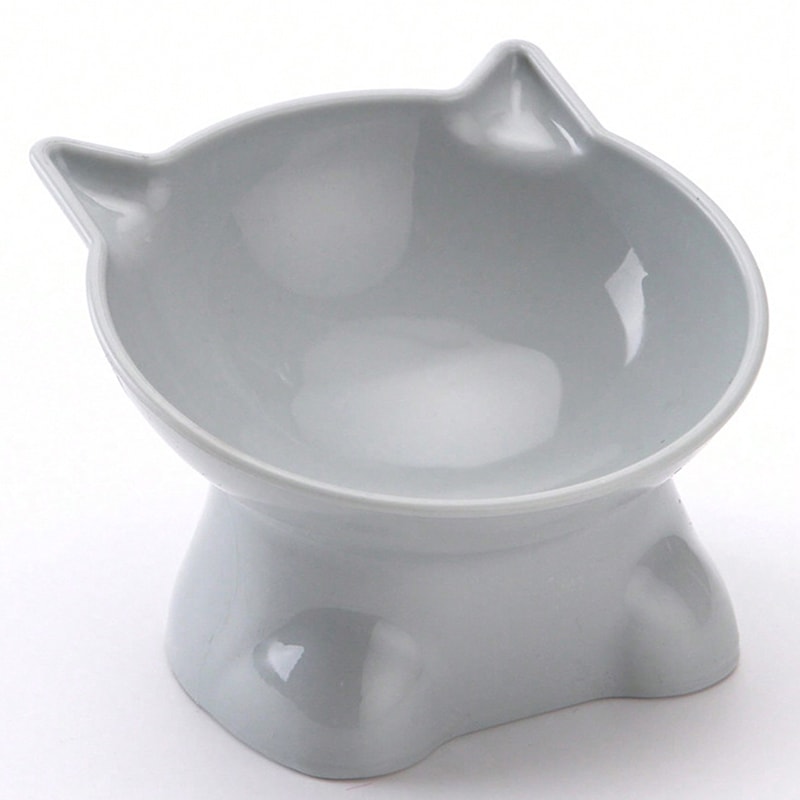 Nordic Style AntiTip Pet Bowl For Cats Cervical Vertebra Protection Plastic Inclined Mouth Design 8