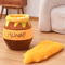 Warm Honey Jar Cat Nest For Autumn And Winter Soft Comfortable And Breathable Puppy Bed 2