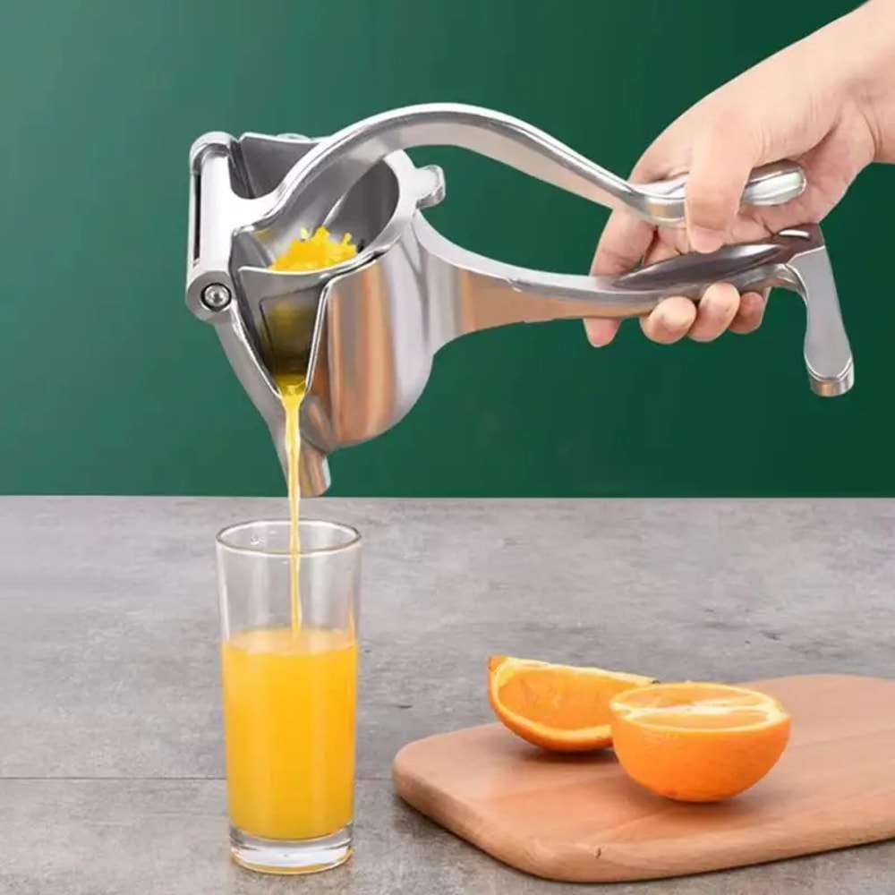 Manual Juice Squeezer Aluminum Alloy Hand Pressure Juicer for Fresh Pomegranate, Orange, Lemon & Sugar Cane Juice.