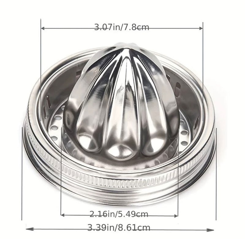 Stainless Steel Manual Lemon Juicer Effortlessly Extract Fresh Juice