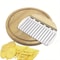 Stainless Steel Potato Fry Cutter Wave Knife, Serrated Blade Slicer, for Chips & Carrot Cutting