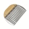 Stainless Steel Potato Fry Cutter Wave Knife, Serrated Blade Slicer, for Chips & Carrot Cutting
