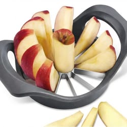 apple corer slicer multi-petal cutter with sharp stainless steel blades for effortless fruit preparation