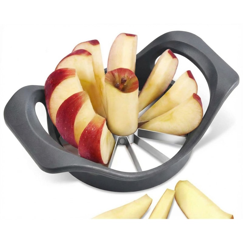 Apple Corer Slicer Multi-Petal Cutter with Sharp Stainless Steel Blades for Effortless Fruit Preparation