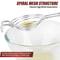 Stainless Steel Egg Separator Efficient Yolk and White Divider for Baking & Cooking