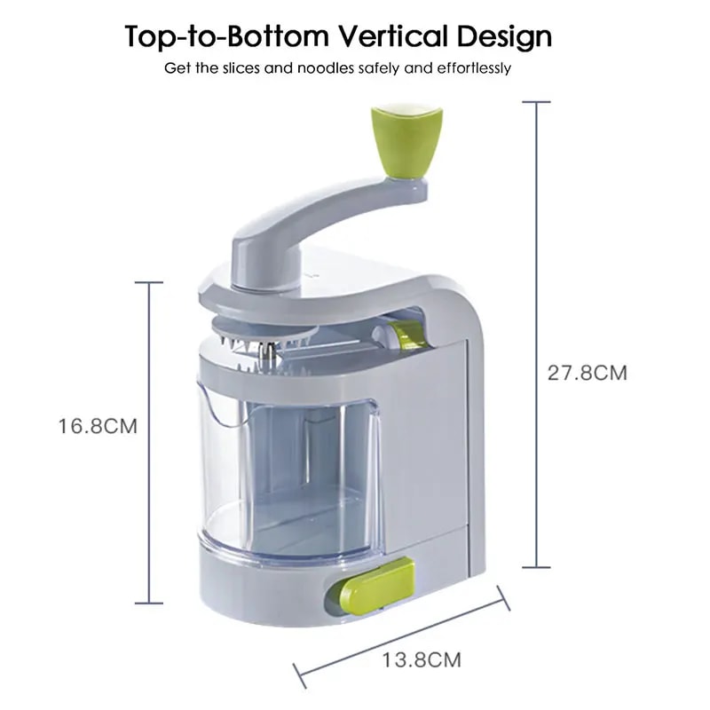 Vegetable Spiralizer With Suction Cup Zucchini Noodle Maker Veggie Cutter 5