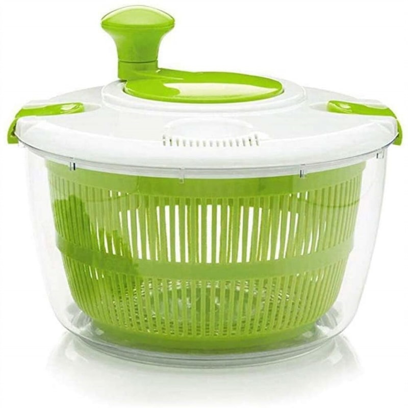 Salad Spinner And Lettuce Washer Efficient Vegetable Dryer Drainer And Strainer For Fresh Leafy Gre 7