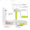 Vegetable Spiralizer Slicer Foldable Veggie Pasta & Cheese Grater