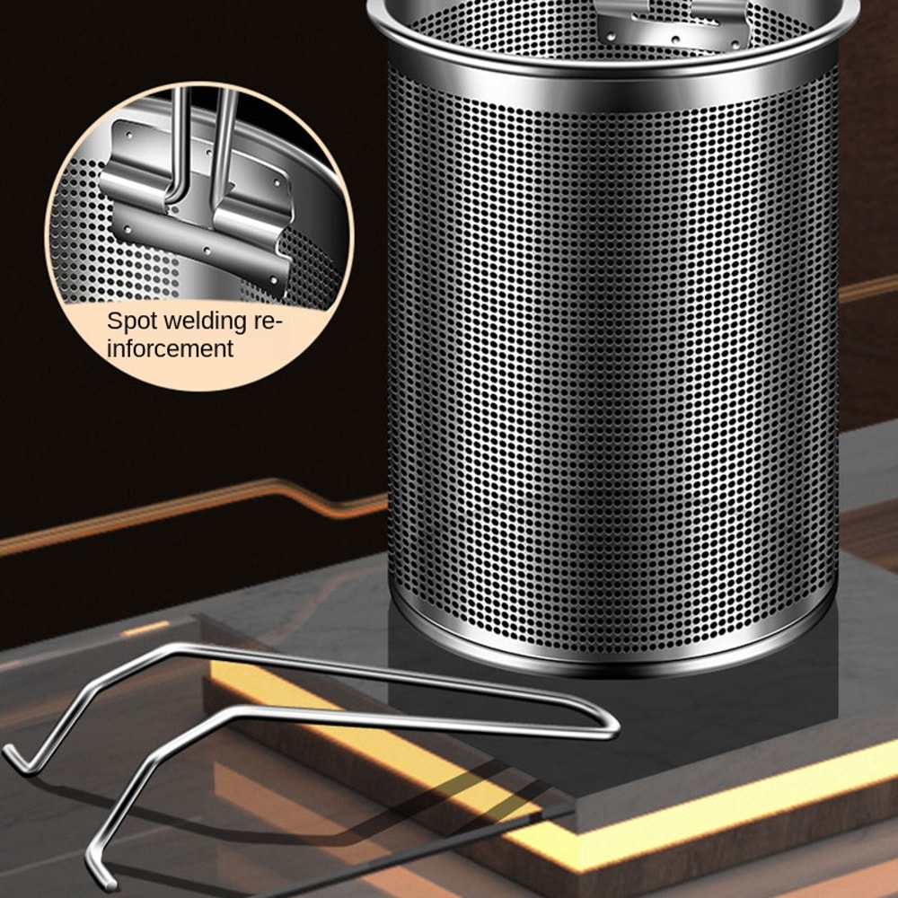 Thickened Stainless Steel Deep Fryer Pot With Basket And Lid Large Frying Pot For Chicken Pasta Mo 3