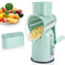 Manual Rotary Cheese Grater And Vegetable Slicer With Handle Multifunctional Shredder For Carrots C 6
