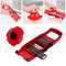 Mandoline Slicer & Vegetable Cutter Set Multi-function Kitchen Gadget for Slicing, Dicing, and Grating Fruits.