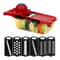 Mandoline Slicer & Vegetable Cutter Set Multi-function Kitchen Gadget for Slicing, Dicing, and Grating Fruits.
