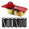 Mandoline Slicer & Vegetable Cutter Set Multi-function Kitchen Gadget for Slicing, Dicing, and Grating Fruits.
