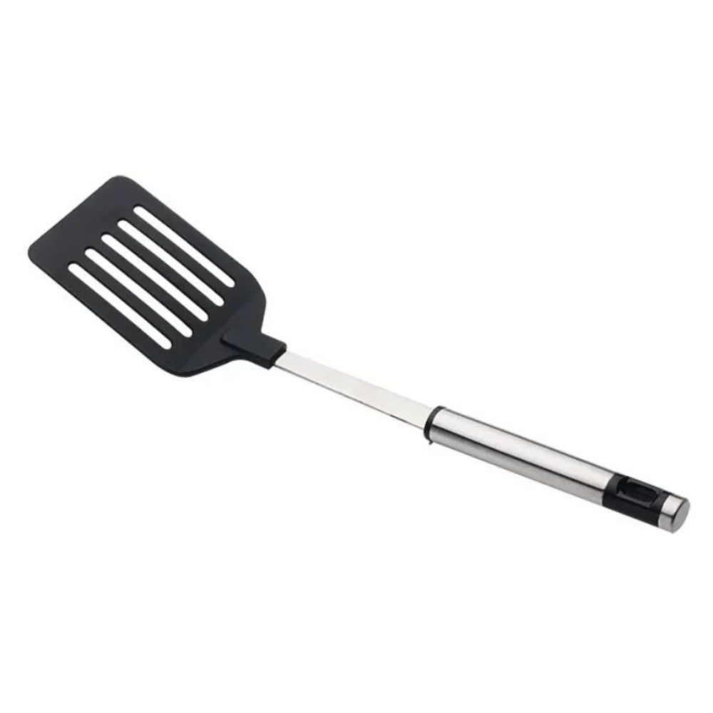 Stainless Steel Turner With Nylon Handle Premium Kitchen Spatula For Frying Egg And Fish Cooking 5