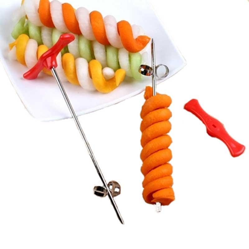 Manual Spiral Slicer Vegetable Cutter Radish Potato And Fruit Carving Tool 1