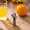 Stainless Steel Hand Juicer for Lemon, Orange, Lime & Citrus Manual Juice Squeezer with Screw Pourer