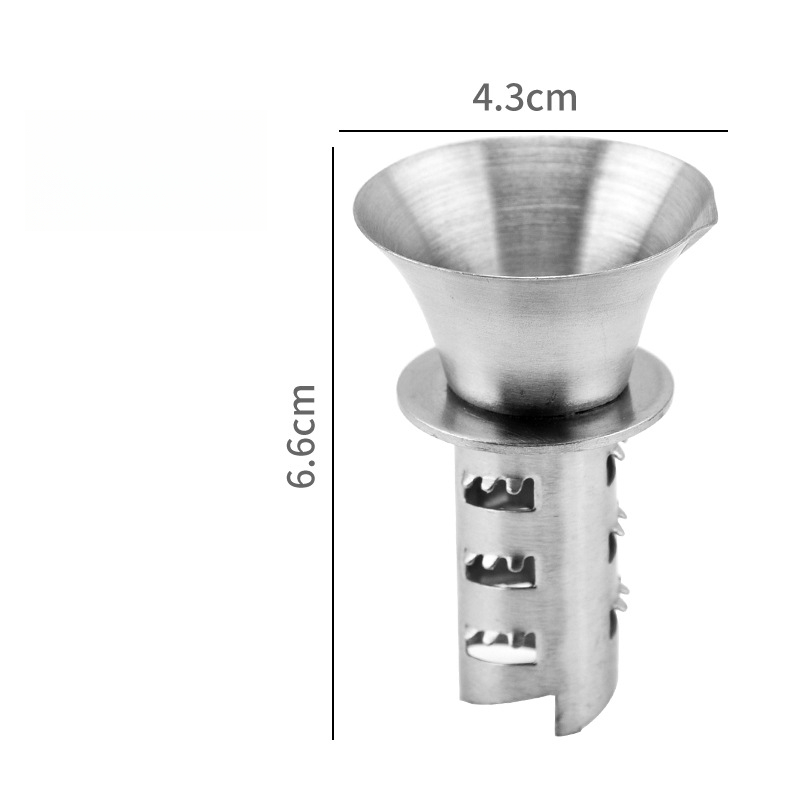 Stainless Steel Hand Juicer for Lemon, Orange, Lime & Citrus Manual Juice Squeezer with Screw Pourer