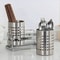 Stainless Steel Chopstick Holder And Cylindrical Cutlery Storage Box Organizer 0
