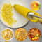Manual Corn Peeler And Corn Kernel Stripper With Easy Grip Handle 0