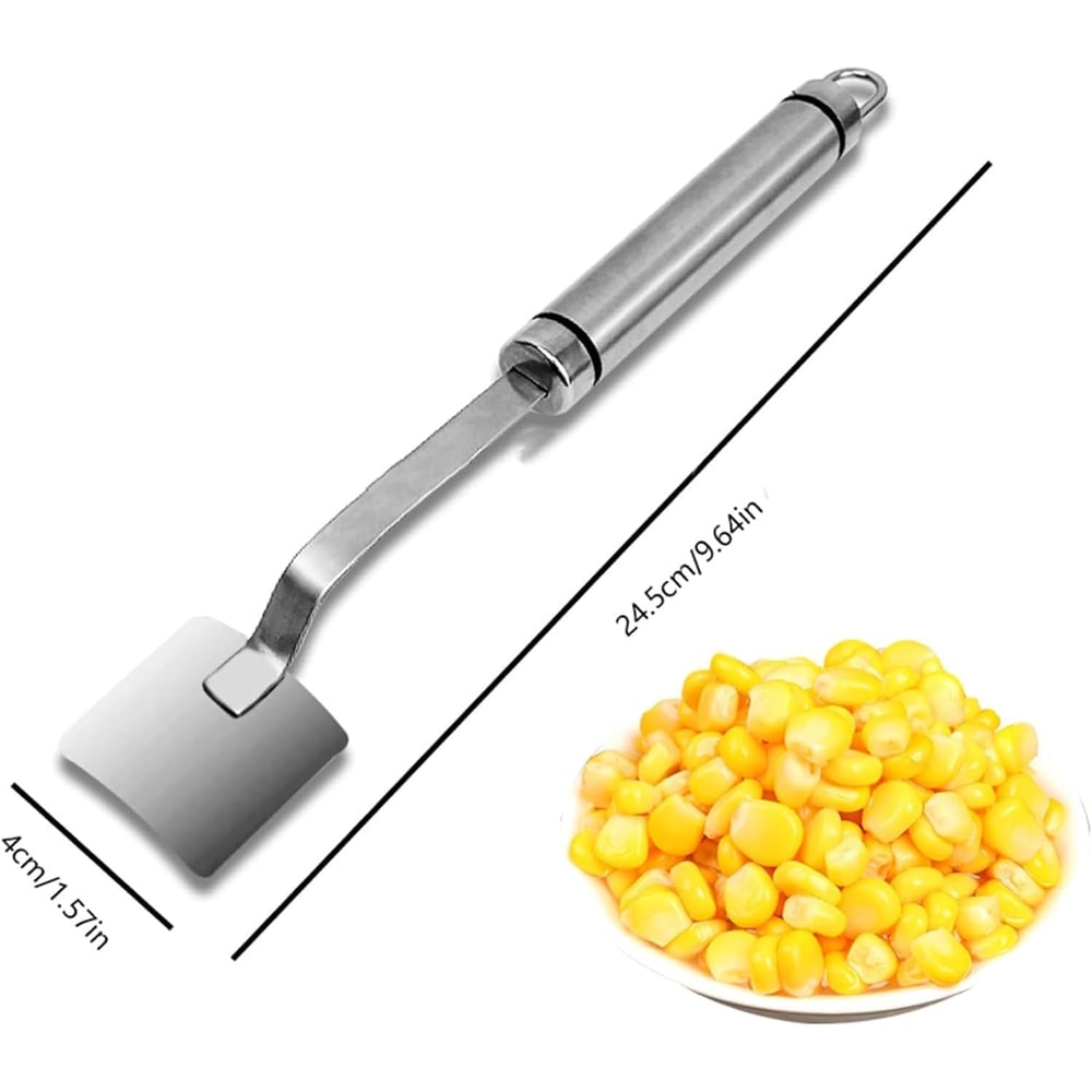Manual Corn Peeler And Corn Kernel Stripper With Easy Grip Handle 3