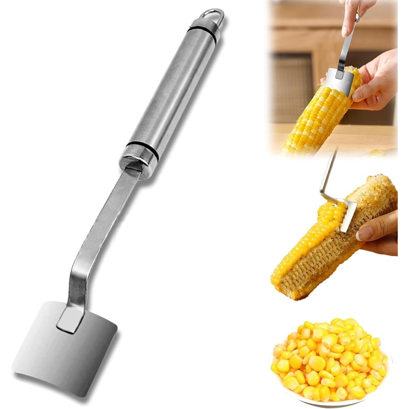 Manual Corn Peeler And Corn Kernel Stripper With Easy Grip Handle 4