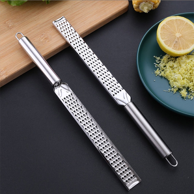 Premium Stainless Steel Grater Lemon Zester Ginger Garlic Cheese Microplane 0