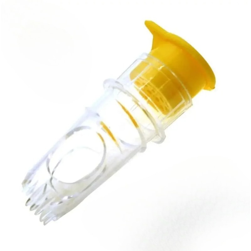 Clear Screw Top Lemon Squeezer With Built In Filter Portable Manual Lime Juicer Citrus Juice Extrac 1