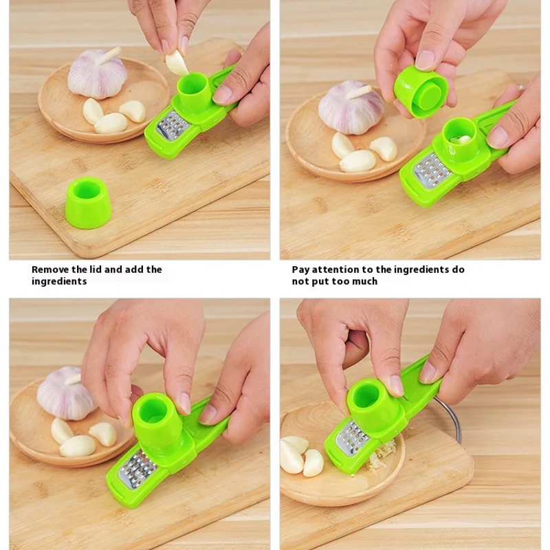 Premium Garlic Crusher Press And Ginger Garlic Grinder Manual Mincer Tool 3