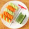 Stainless Steel Vegetable Spiral Cutter for Potatoes, Carrots & Cucumbers DIY Fruit & Vegetable Decoration Knife