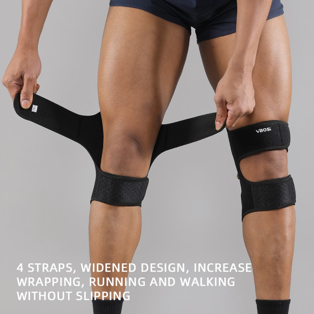 Adjustable Knee Brace with Triple Spring Booster for Men and Women