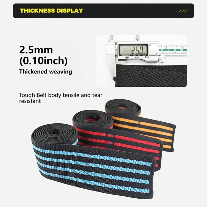 Premium Knee Compression Wraps for Weight Lifting and Squat Training