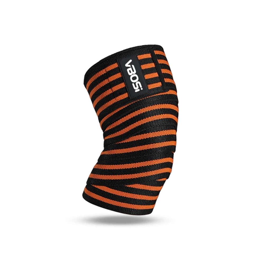 Premium Knee Compression Wraps for Weight Lifting and Squat Training
