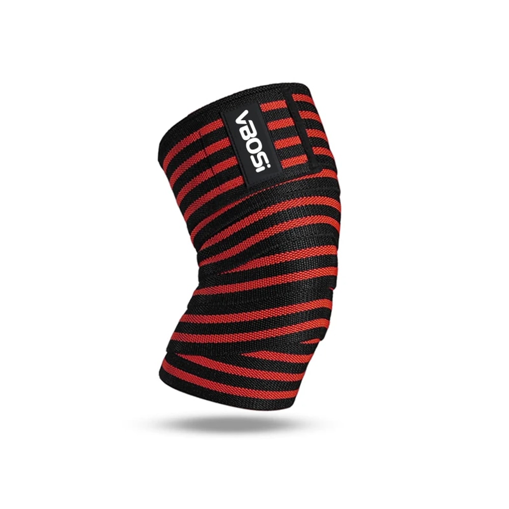 Premium Knee Compression Wraps for Weight Lifting and Squat Training
