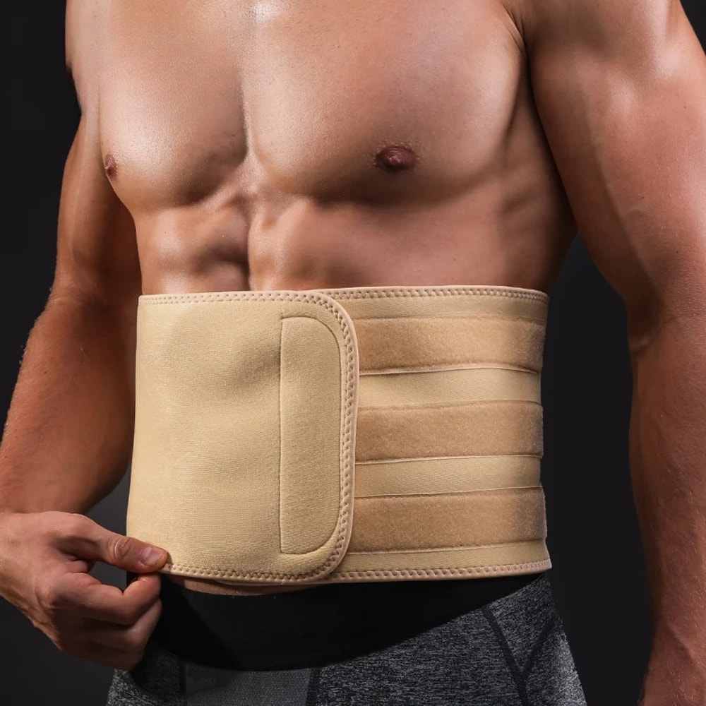 Premium Waist Trimmer Belt For Men And Women Fitness Sweat Trainer 0