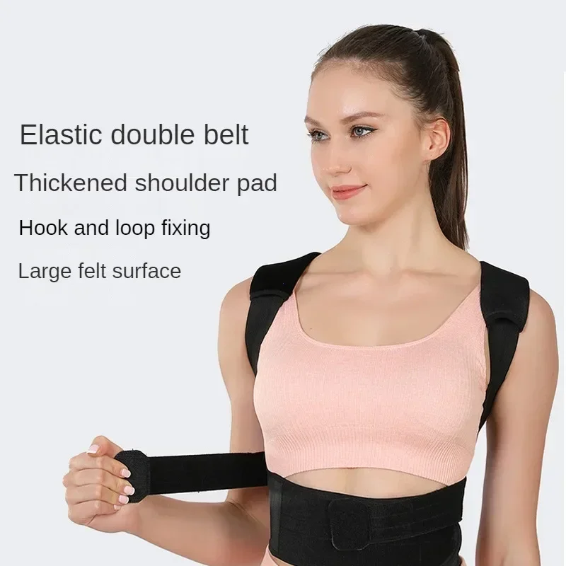 PostureRight Medical Grade Posture Corrector for Upper & Lower Back Scoliosis Support with Chest Strap