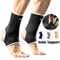 Elastic Breathable Ankle Support Sleeves for Sports & Injury Protection