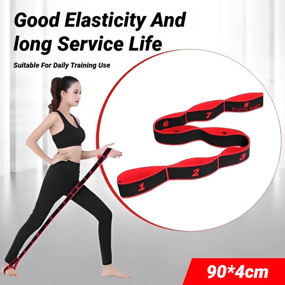 Segmented Stretching Strap For Yoga Pilates Mobility Training Better Control 3