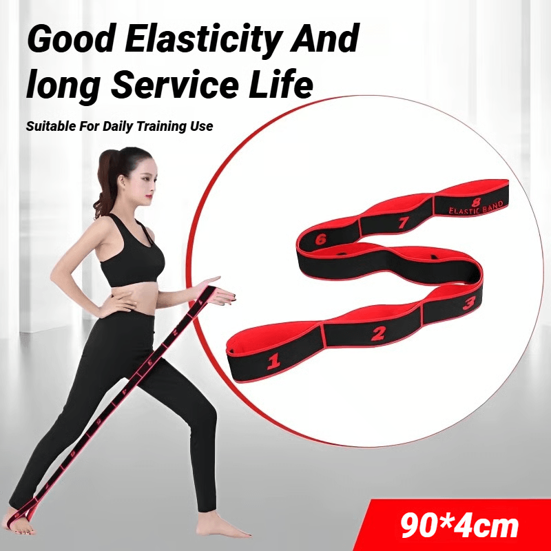 Segmented Stretching Strap For Yoga Pilates Mobility Training Better Control 3