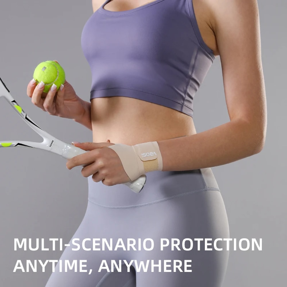 Premium Ultra Thin Adjustable Wrist Support Brace for Sports Injury Prevention and Pain Relief