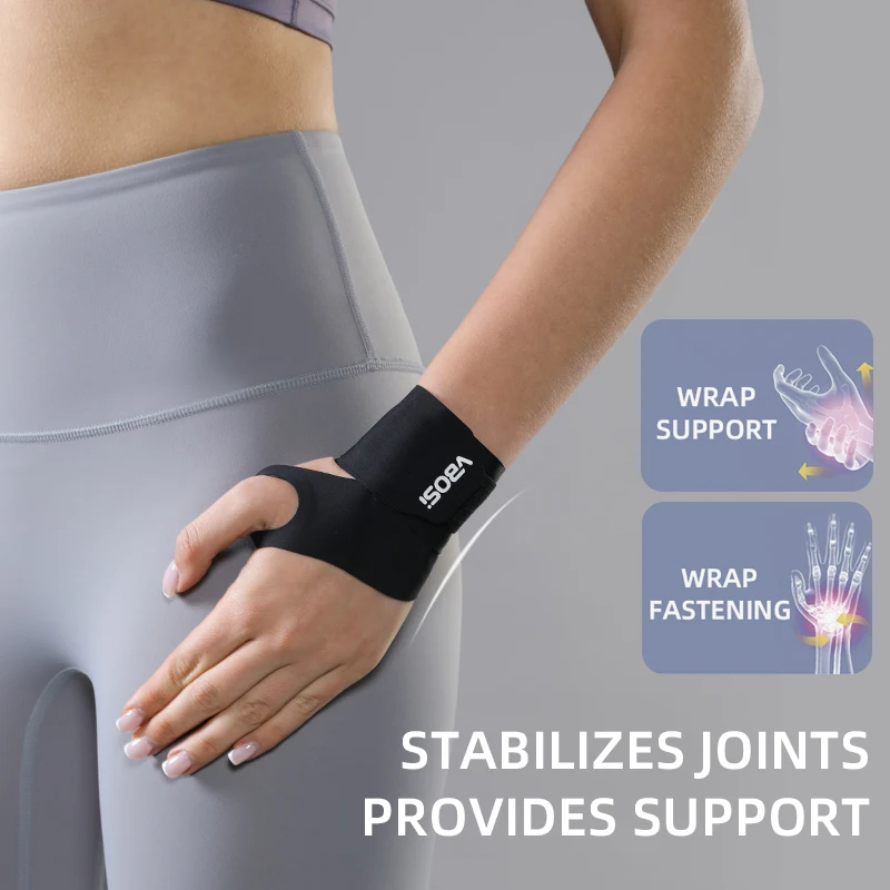 Premium Ultra Thin Adjustable Wrist Support Brace for Sports Injury Prevention and Pain Relief