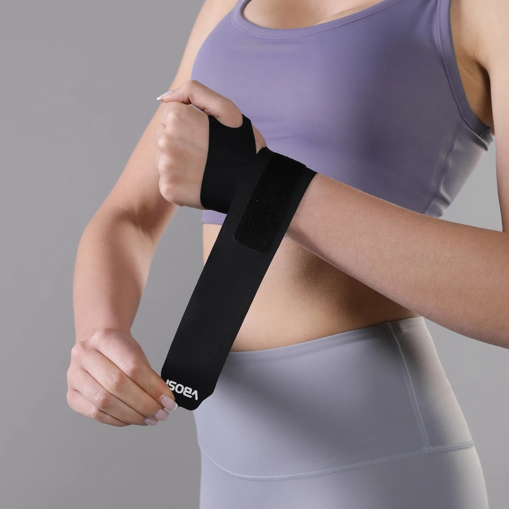 Premium Ultra Thin Adjustable Wrist Support Brace for Sports Injury Prevention and Pain Relief