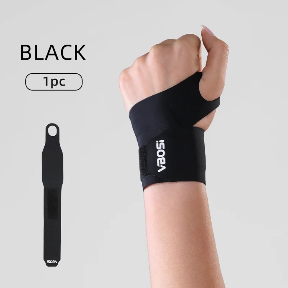 Premium Ultra Thin Adjustable Wrist Support Brace for Sports Injury Prevention and Pain Relief