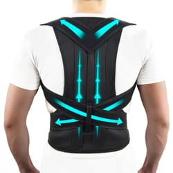 back brace posture corrector adjustable shoulder straightener for men & women