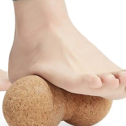 cork peanut massage ball for myofascial release & plantar fasciitis relief